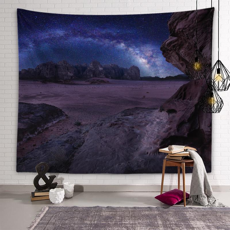 Winter Landscape Wall Art Aesthetic Tapestry Sunset View Tapestry Dormitory Room Aesthetic Decor Bedroom Home Decor