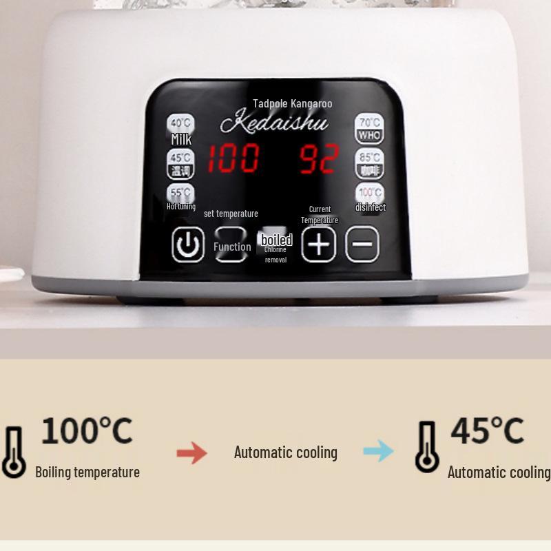 110V Thermostatic Electric Kettle for Baby Formula - Use in Taiwan, Japan, USA 1.3L