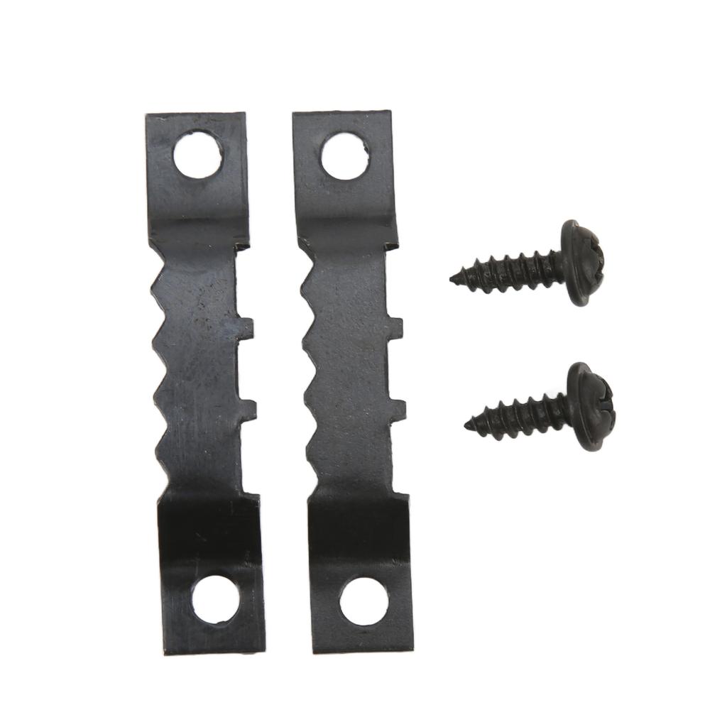 100Pcs   Picture Hangers Rust Resistant Stable   Seamless Sawtooh Frame Hanging Hooks with 200Pcs Screws
