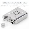 Heavy Duty Stainless Steel Liquor Bottle With Compact Size For Travel And Household Storage