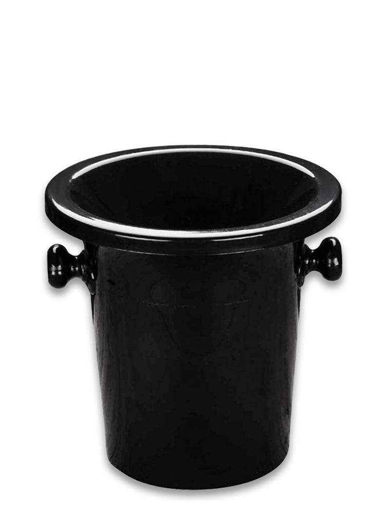 Black bucket with ice bean barrel for wine cooler plastic barrel on the spit barrel for red wine barrel for champagne barrel store barrel bandil | buc