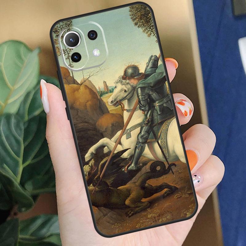 Renaissance art Painting Case For Xiaomi 15 14 Ultra 13T 14T 15T Pro 17 Pro Max POCO F8 F7 F5 F6 X5 X6 X7 Pro Coque
