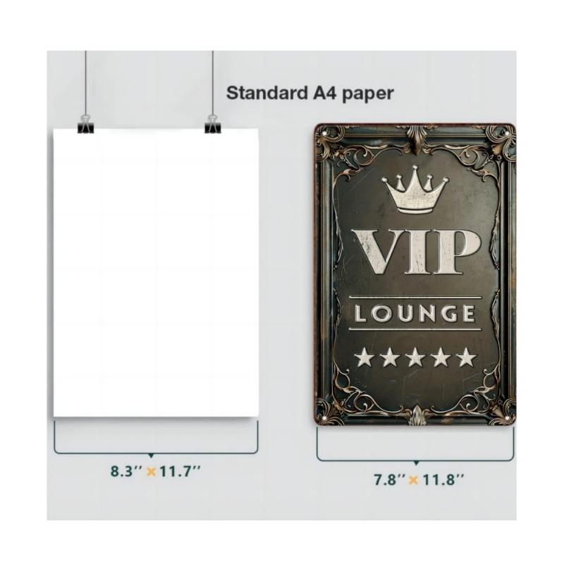 Vintage Metal Tin Poster BBQ Beer Bar Retro Metal Tin Signs Posters Plate Wall Decor for Bar Restaurant Cafe Clubs Retro Plaque