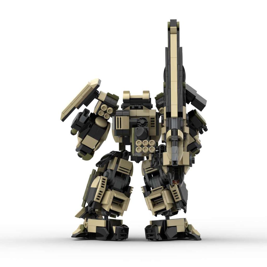 Building Block Compatible, Sickle Of Death, Super Robot Gundam, Puzzle Diy Assembled Toy Model