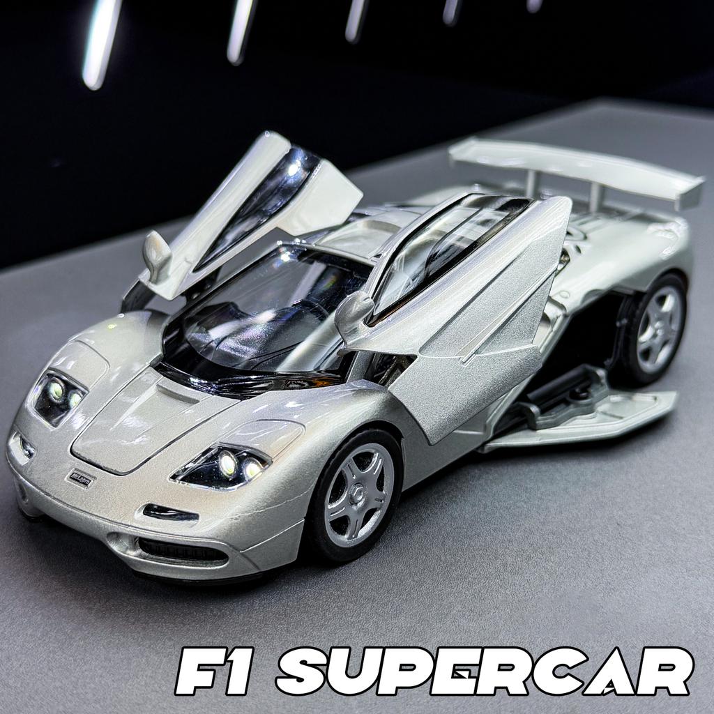 1/32 McLares F1 Supercar Alloy Model Car Toy Diecasts Metal Casting Sound and Light Car Toys for Children Vehicle