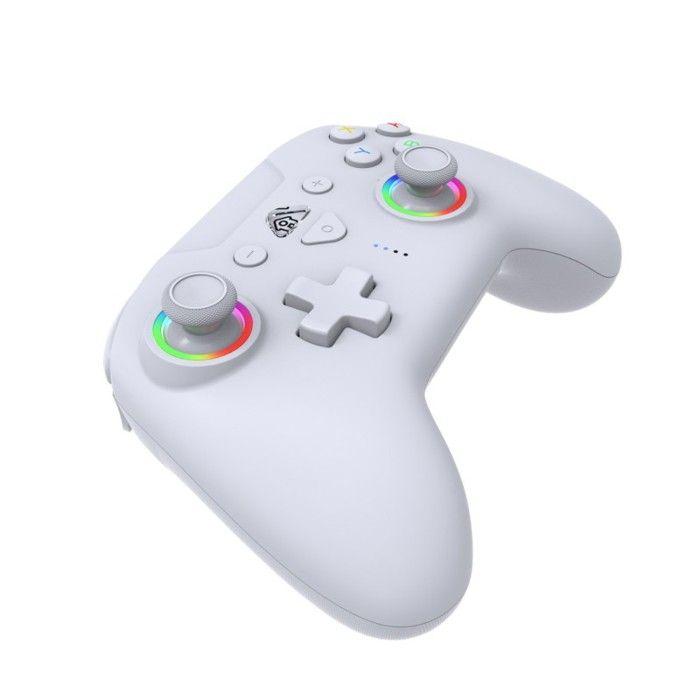 Game Controller - Generic - Switch Pro LED Controller - White Color - Bluetooth - 600 mAh