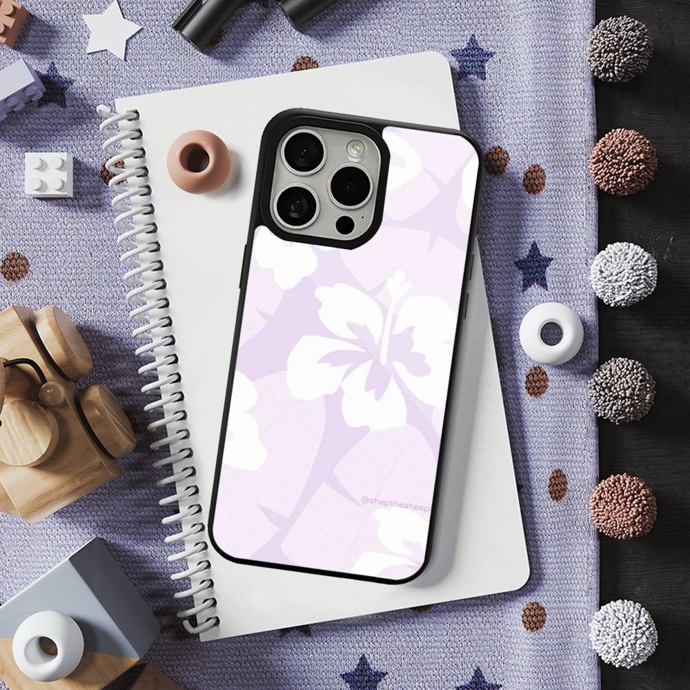 

Hibiscus Hawaiian Flower For iPhone 12,Pro,16,15,Mini,13,17,Max,11,14,Plus,For Magsafe,Magnetic Wireless Charging Case iPhone13