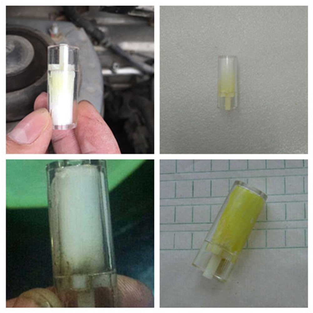 Daiilg 10pcs Car Air Conditioner Checker Car Air Conditioner R-134A Refrigeration Testing Equipment A/C Test Cotton