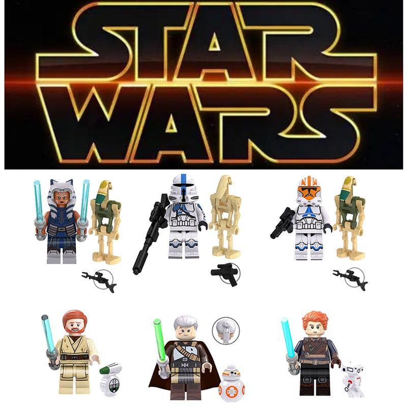 Star War Clone Trooper Building Blocks Toy Set For Kids Plastic Material 4.5cm Height
