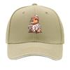 Cute Capybara Strawberry Sweater Holding Bubble Tea Sandwich Baseball Cap Unisex Women Sun Cap Outdoor Workouts Hat