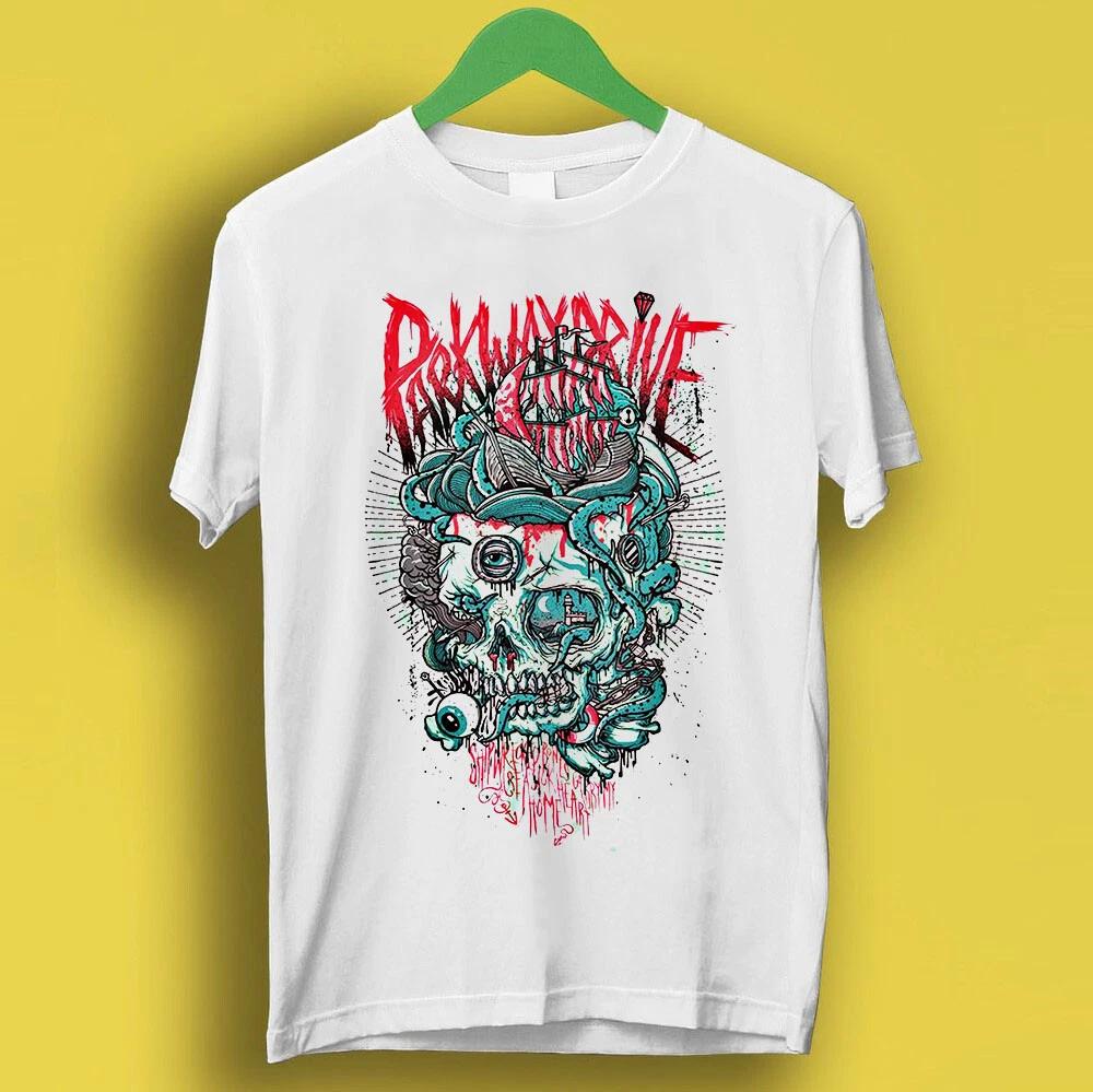 Parkway Drive Shipwrecked Bones Karma Кавер на песню Metalcore Подарочная футболка Футболка P72 2XL