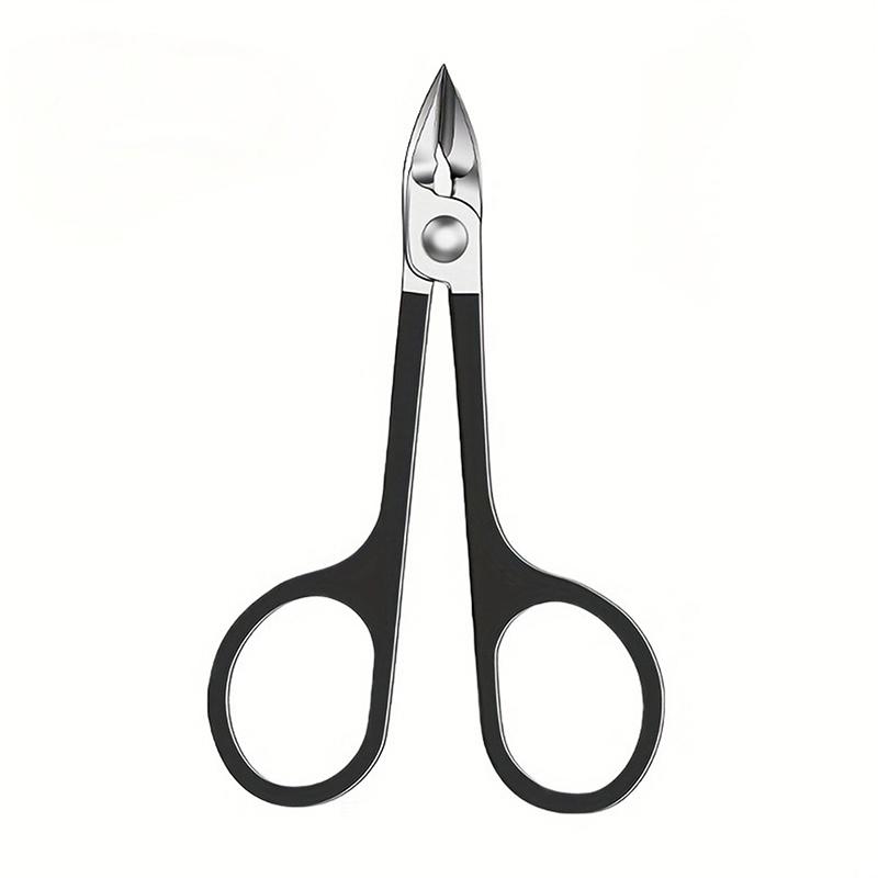 

Sharp Precision Cuticle Scissors Stainless Steel Manicure Tool, Dead Skin & Hangnails Removal Perfect For Nail Bed Trimming black