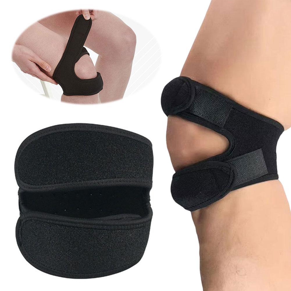 2 Pack Patella Knee Brace Open Patella Support Patella Knee Support Strap for Injuries Running Sports and Workouts