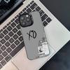 Coque de téléphone XO The W-Weeknd Pour iPhone 17,16,15,14,13,12,11,Pro,XS,Max,Plus,Mini,SE Noir Bonbon Mat Housse antichoc