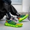 Fashion Men's Green Running Shoes  Fashion Lightweight Breathable Comfortable Sports Shoes Outdoor Basketball Casual Shoes Thick