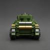 World War II Military Series: Soviet BT-5 Tank Building Block Set —Track Tank Armored Vehicles Scale Model—Learning Educational Toy for Boys  Girls