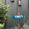 Beautiful Bird Feeder Outdoor Garden Yard Hummingbird Treat Feeder Outdoor Coneflower-shape Decorations