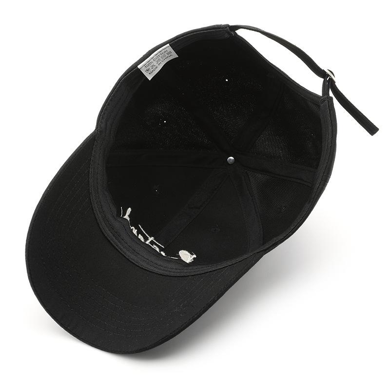 Hut personalisierte Hardtop-Buchstaben-Stickerei-Kappe Outdoor-Reise Sonnenschutz Schirm Baseballkappe