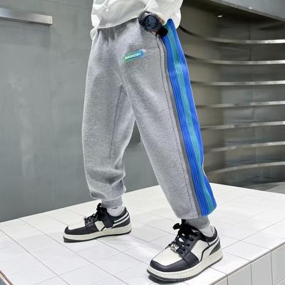 Fashion Children's Clothing Boys Long Trousers Spring and Autumn Models of Sports Trousers In the Children's Casual Trousers Sweatpants