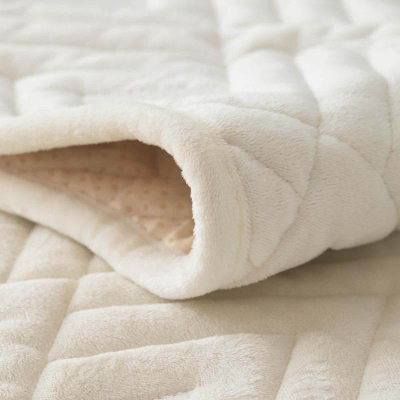 Winter Plush Sofa Cushion Four Seasons Universal Nordic Simple Flannel Cushion Thickened Non-Slip High-End Cushion