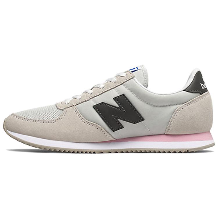 

новые Женские New Balance 220 Светло-серый Розовый 34