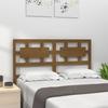 VidaXL Headboard Honey Brown 125.5x4x100 Cm Solid Pine Wood 818033