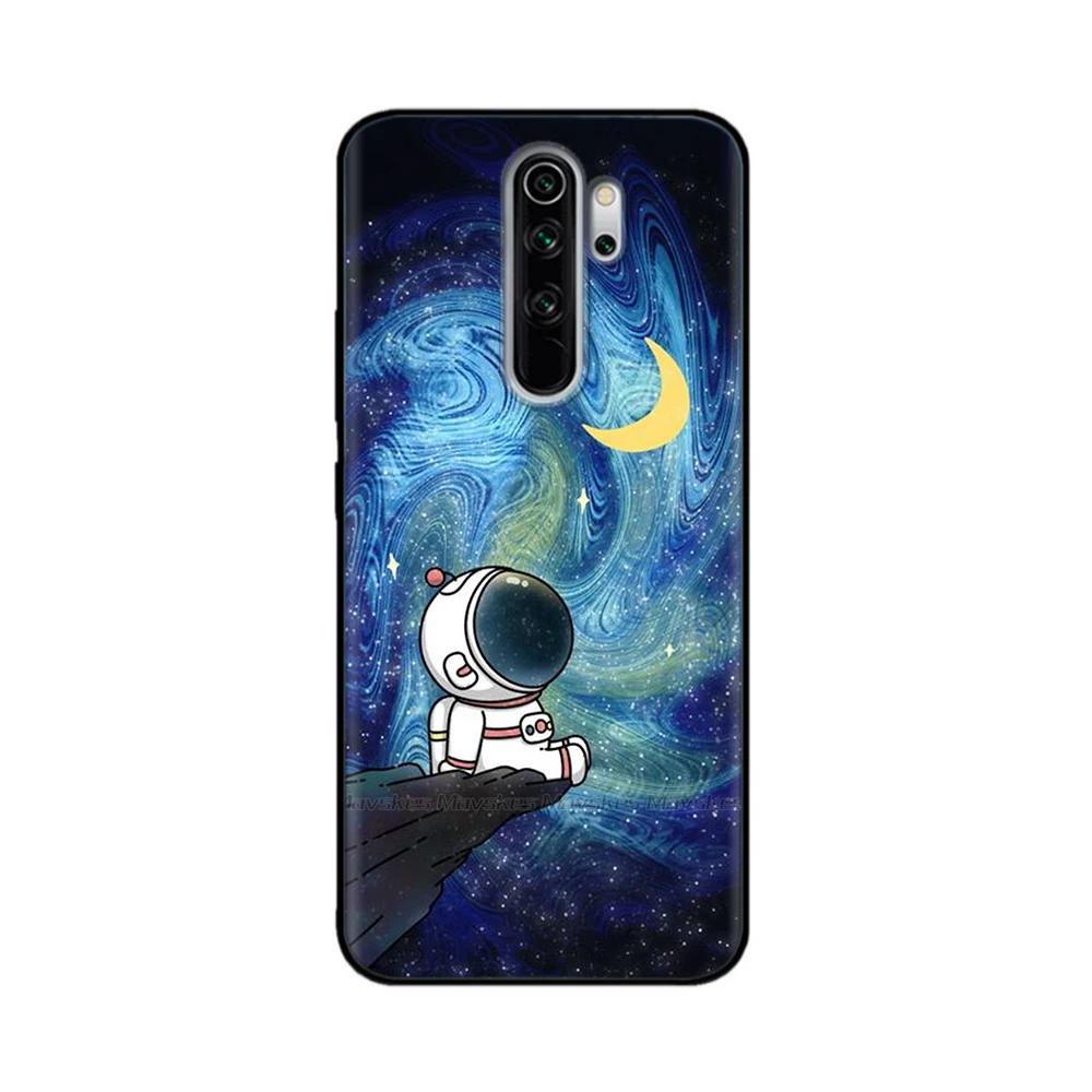 Case For Redmi Note 8 Pro Patterned Full Protection Soft Liquid Silicone Cartoon Cover For Xiaomi Redmi Note8 Pro note8Pro Funda