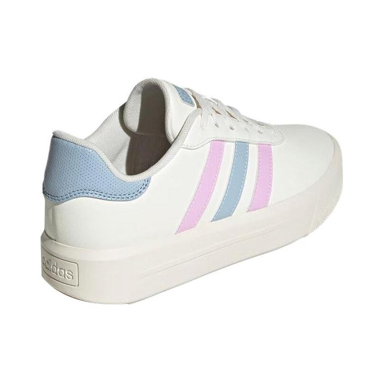 adidas Court Platform Shoes 'Off White Lilac Blue' Women's IE9987