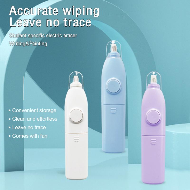 1 set radieră de pictură inovatoare cu motor de înaltă eficiență, zgomot redus, textură moale, instrumente de desen cu desene animate