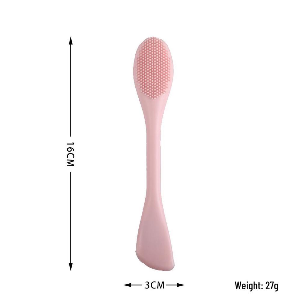 Portable Silicone Facial Cleansing & Makeup Remover Brush - Soft Blackhead Remover Tool