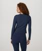 VUORI [Female] Long Sleeve Pose Twin Cardigan_Blue Vr26121039