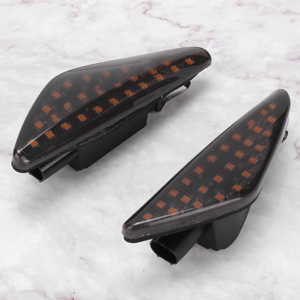 1 Pair 27 LEDs Side Marker Sequential Turn Signal Flashing Light Fit for F25 X3 2011‑2015