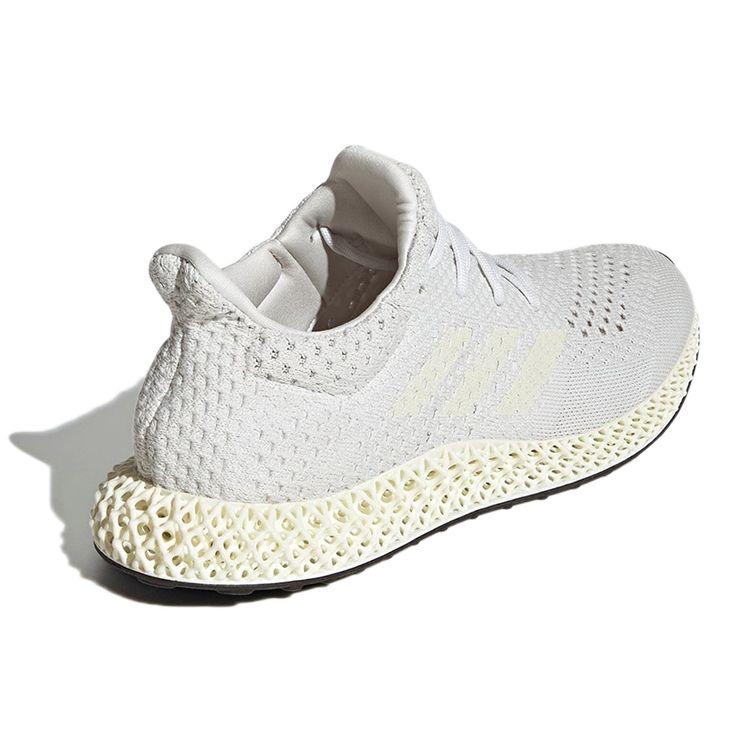 Adidas Futurecraft 4D Crystal White Unisex Sneakers Chalk-White Core-Black Q46229