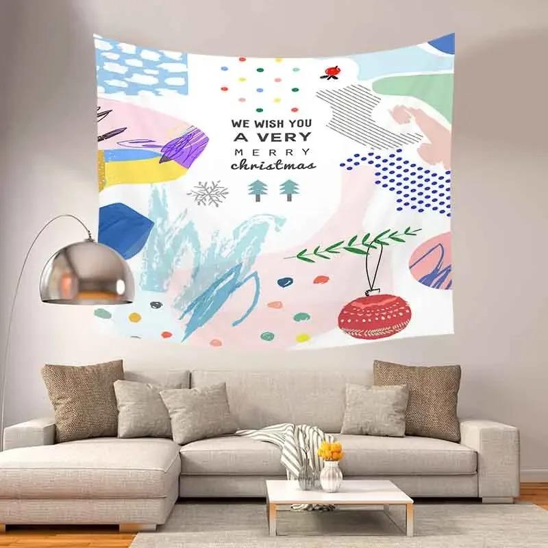 Home Wall Decoration Tapestry Abstract Pattern Hanging Cloth Office Living Room Tapestry