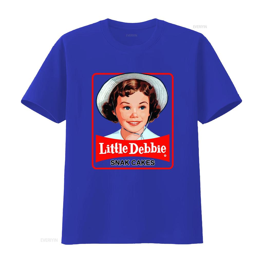 Retro Vintage Little Debbie Snack Cake Print Casual T Shirt vintage Washed Slightly Unisex fashion graphic Comfortable