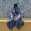 Gothic Garden Halloween Ornament: Lord of Darkness In Black Robe Resin Craft
