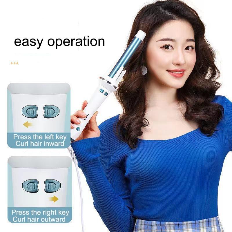 Automatic Curling Iron Professional Rotating Hair Curler Negative Ion Hair Care Styling Tools Electric Ceramic Curling Wand