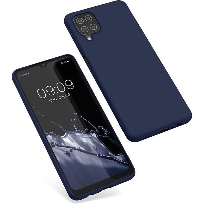 Coque de Protection - BOOLING - pour Samsung Galaxy A12 - Silicone Protection fiable + 2 Vitres