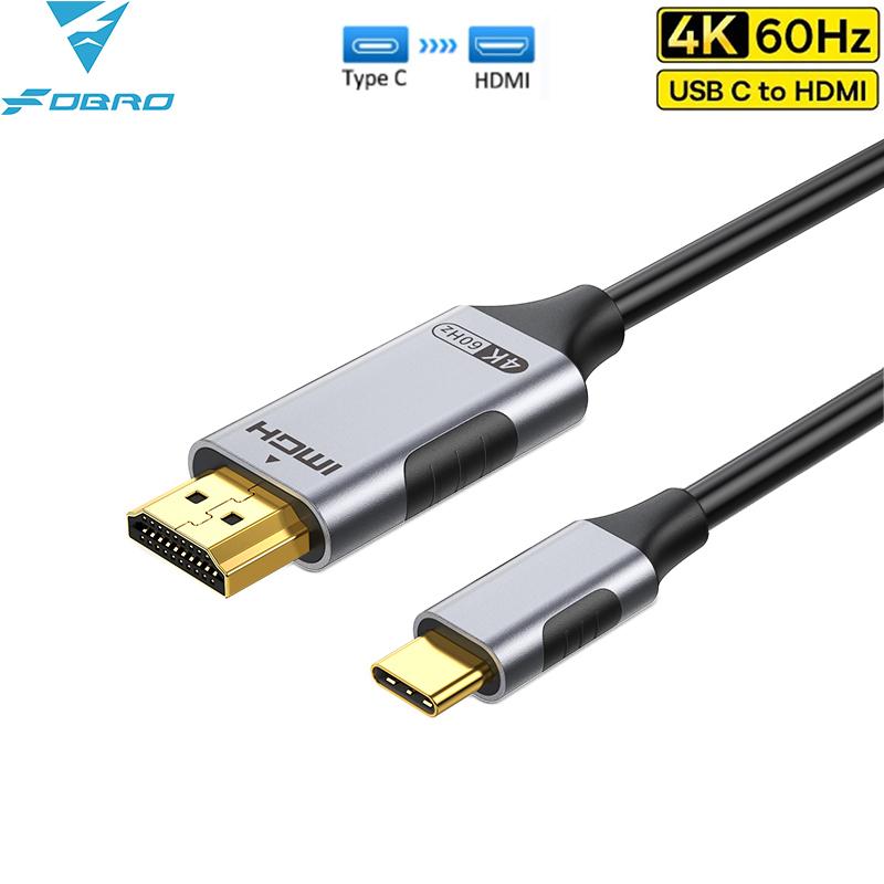 Cavo USB C a HDMI 8K@60Hz 4K@120Hz Cavo HDTV Compatibile HDMI Tipo C per Convertitore TV MacBook Air iPad Adattatore USB-C HDMI