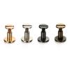 10 Pcs 5/6.5/8mm DIY Clothes/Bag/Shoes Cloth Button Leather Craft Strap Rivets Screw Solid Nail Bolt Round Head Screws