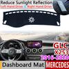 For Mercedes Benz GLC Class Coupe X253 C253 Anti-Slip Mat Dashboard Sunshade Dashmat Carpet Accessories 2016 2018 GLC300 200 220