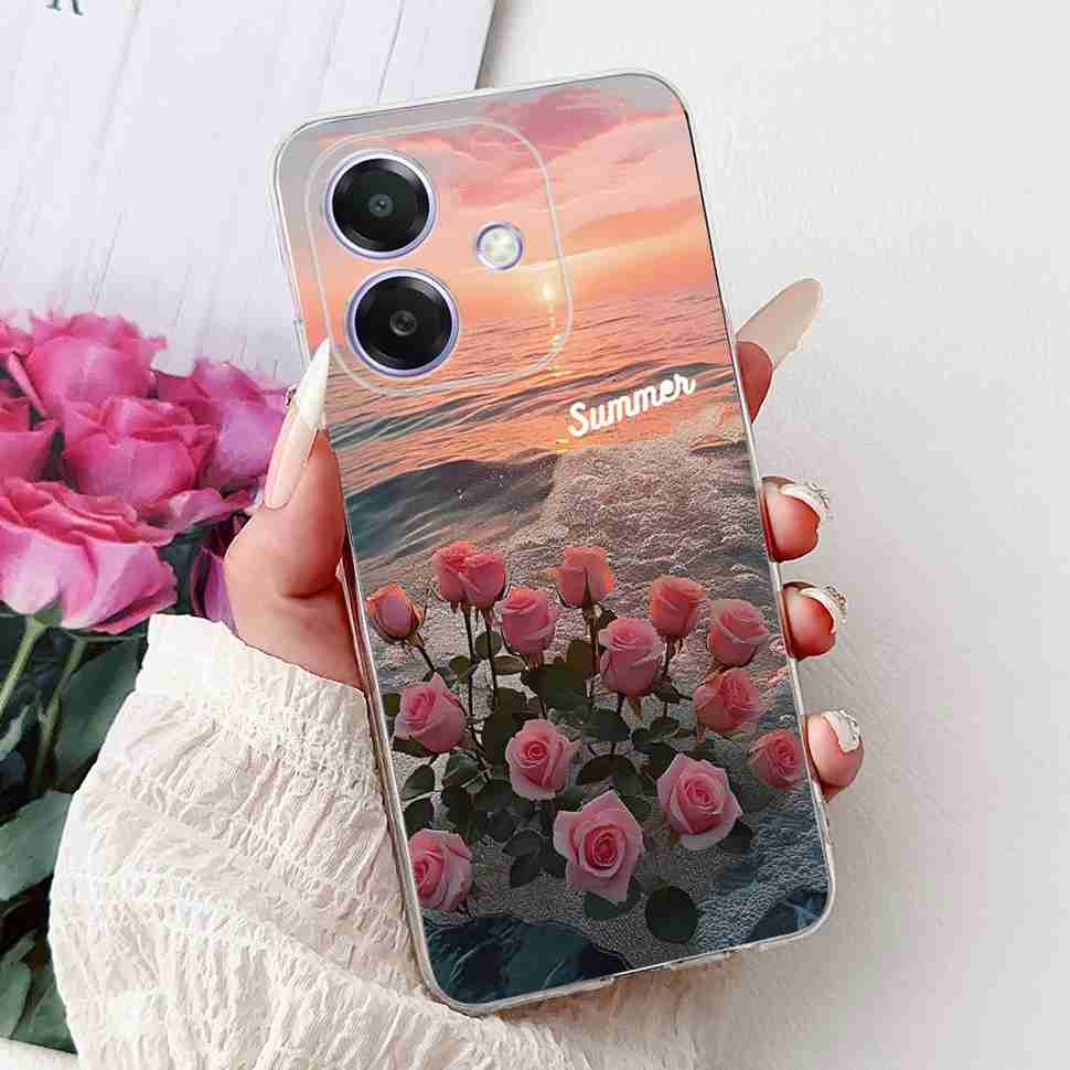 For Oppo A3 4G CPH2669 Funda Popular Painted Soft Silicone Phone Case For Oppo A3X A3 X 5G CPH2681 Back Cover Casing
