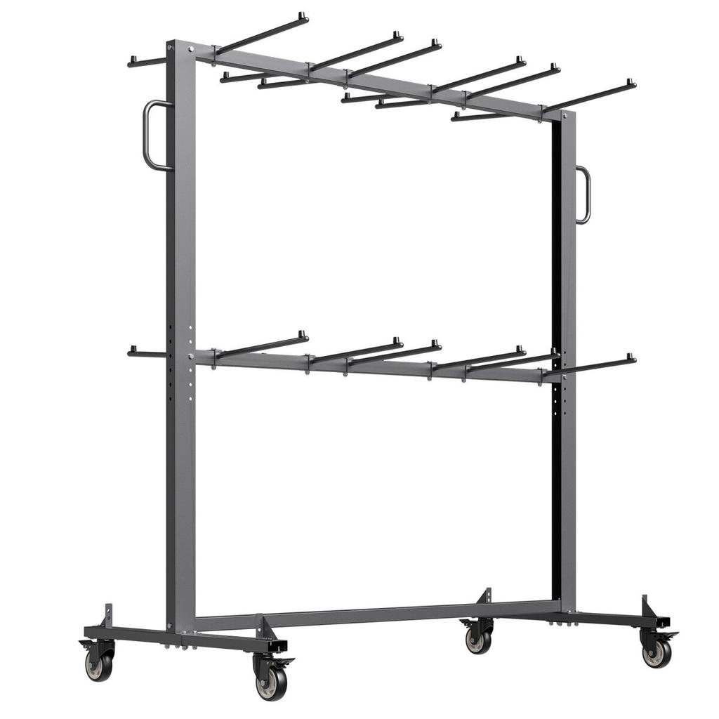 Folding Chair Rack Cart for 84 Chairs/ 12 Tables+42 Chairs of 800 LBS