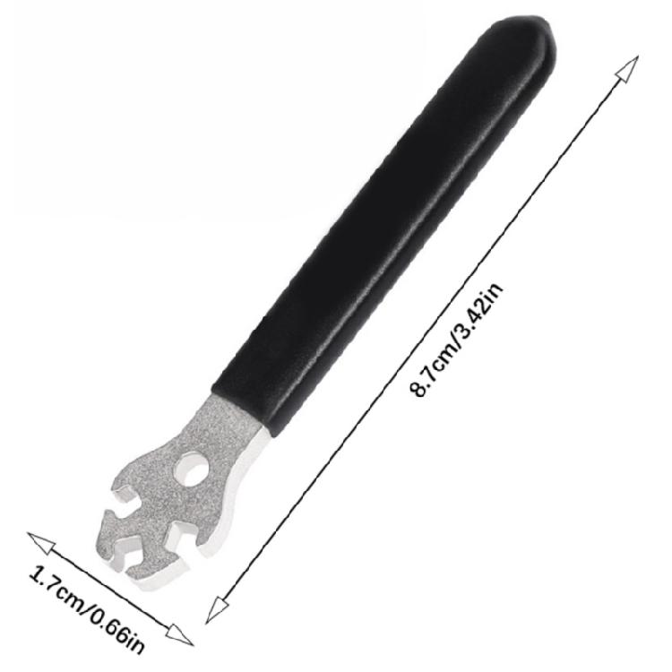 Portable Bike Spoke Wrench Rims Adjustment Tool Bike Wheel Rims Spoke Adjuster Carbon Steel Bike Spoke Wrench Enduring