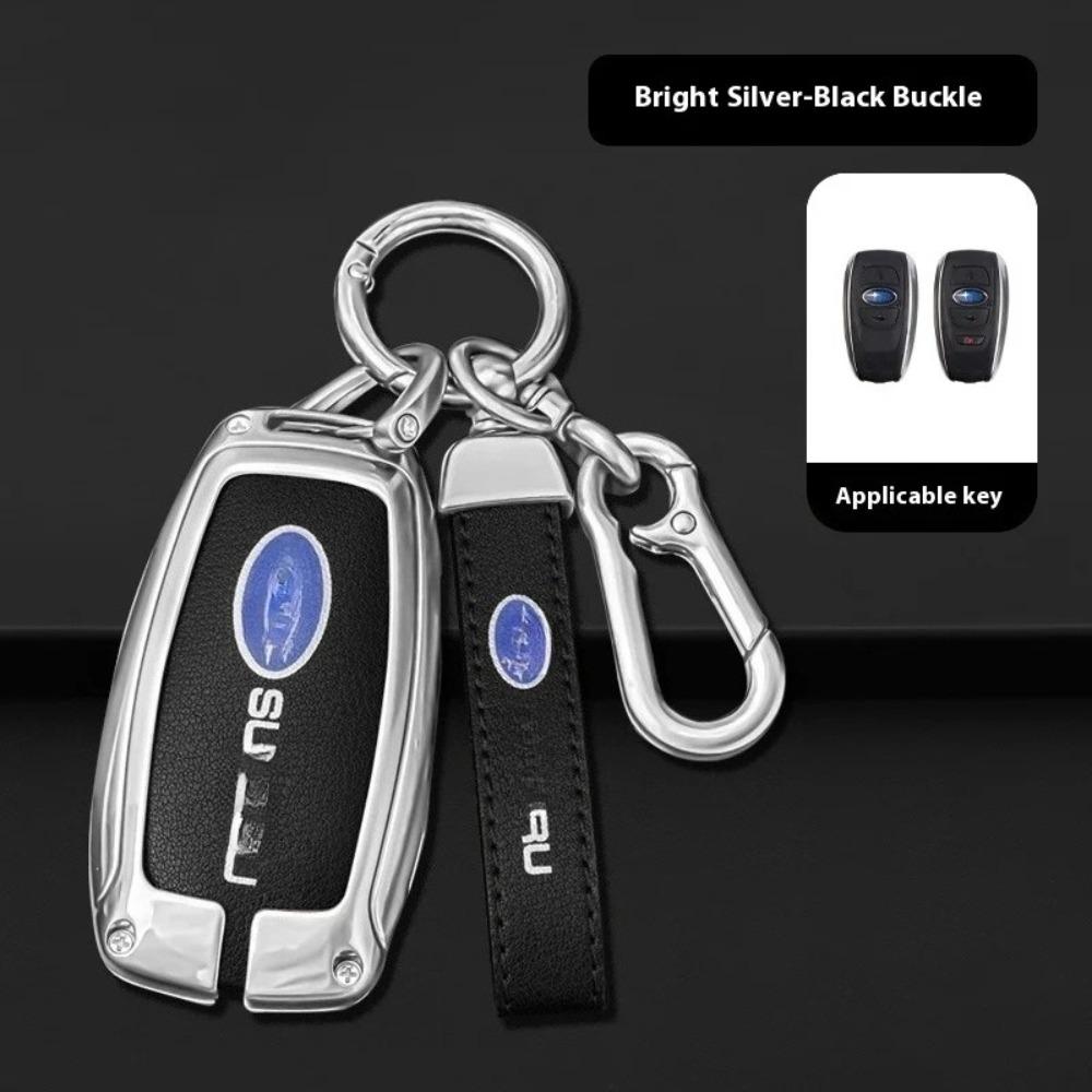 For Subaru STI Brz Wrx Xv Ascent Forester Outback Impreza Legacy Car Zinc Alloy Key Case Bag Car Metal Key Shell Auto Accessorie