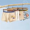 4 Pezzi Biancheria Intima da Ragazzo in Cotone Morbidi Boxer Elasticizzati Traspiranti Slip per Bambini dalla M alla 4XL