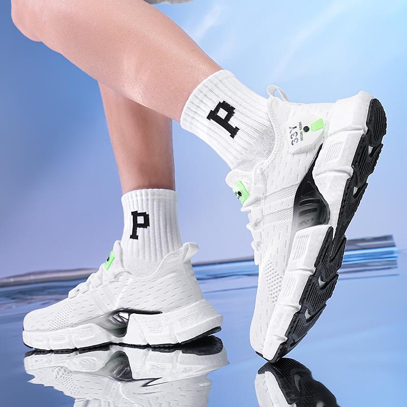 Pánské boty Tenisky Pánské tenisky Luxusní boty Pánské ležérní Trenér Závody Prodyšné módní povaleče na běhání Boty pro muže