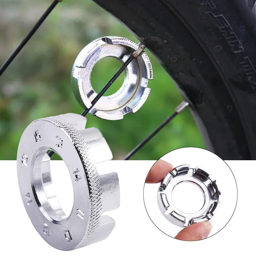 Chave Inglesa Chave Ajustável Chave para Aro de Roda Chave de Raio 8 Lados Nipple de Raio de Bicicleta Chave de Raio de Bicicleta Chave de Ciclismo