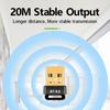 USB Bluetooth 6.0 Adapter Wireless Audio Receiver Transmitter Bluetooth 6.0 Dongle for PC Laptop Keyboard Mouse Headphone Speak