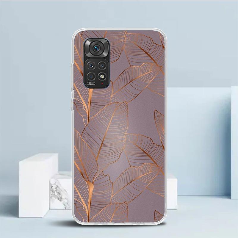 Beautiful Rose Bling Picture Phone Case For Xiaomi Redmi Note 15 14 14S 13 12S 12 Pro Plus 11S 11 11T 11E 10S 10 + Soft TPU Back